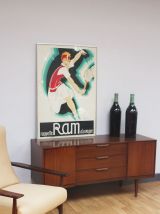 Rare - Enfilade incurvée scandinave 1960's