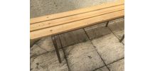 Banc écolier vintage p