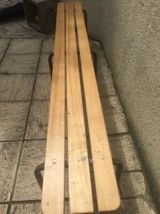 Banc écolier vintage p