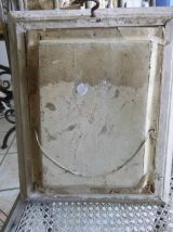 Tableau ancien  peinture sur plaques de verre multicouches