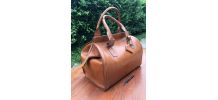 Sac voyage vintage cuir