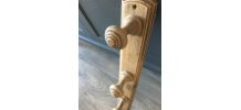Porte manteaux en bois vieilli