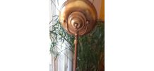 Lampe halogène en laiton 
