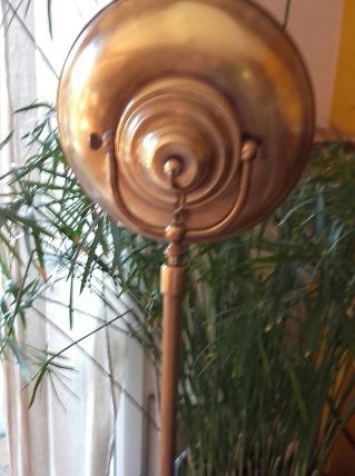 Lampe halogène en laiton 