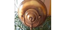 Lampe halogène en laiton 