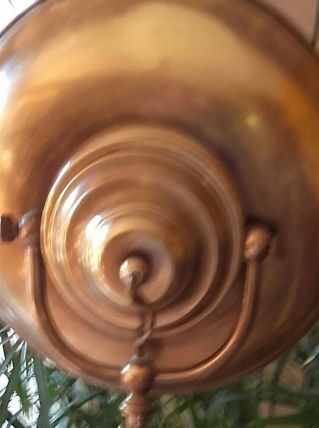 Lampe halogène en laiton 