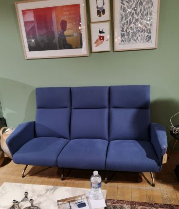Canapé vintage MIDCENTURY issu du film LE REDOUTABLE !