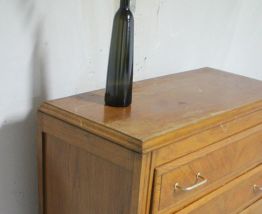 SOLDES -20% - Commode scandinave pieds compas 1960 laiton