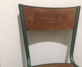 chaise écolier vintage 