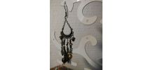 pendants d'oreilles bohème faits mains