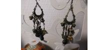 pendants d'oreilles bohème faits mains