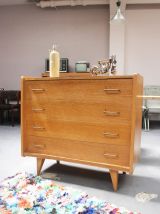 SOLDES - Large commode vintage pieds compas 1 mètre