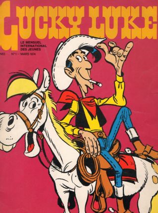 Bande dessinée Lucky Luke n°1 de Mars 1974