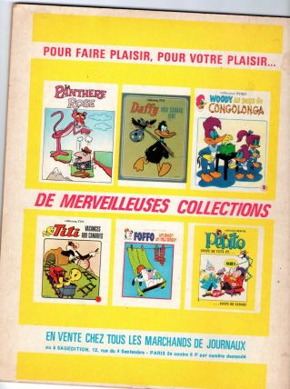 bande dessinée de Tarzan Géant 24 de 1975