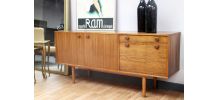 Enfildade vintage scandinave 1960's bois zebrano