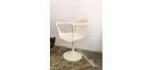 Paire de fauteuils Tulipe pivotants des années 60