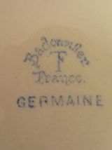 Plat, plateau de service en céramique BADONVILLER 