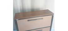 CLASSEUR DE BUREAU VINTAGE EN METAL