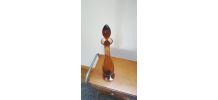 Carafe années 60 ambrée