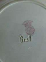 Paire d' assiettes parlantes "sujets GENTY" XIXème 
