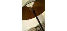 Lampadaire noir
