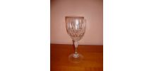 5 VERRES A EAU EN CRISTAL  D'ARQUES MODELE ST GERMAIN