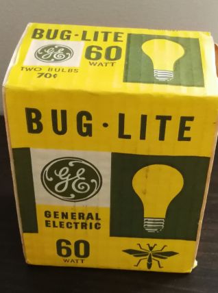  Lot de 2 ampoules à vis  "Bug.Lite - 60 Watt"