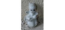 Vintage /  Ange en porcelaine doré à l'or fin