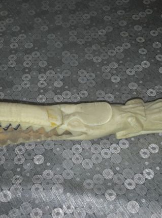 Ancienne corne elephant
