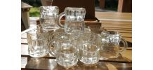 12 petites chopes à liqueur / années 50