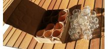 12 petites chopes à liqueur / années 50