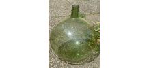 dame jeanne en verre , vintage