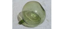 dame jeanne en verre , vintage