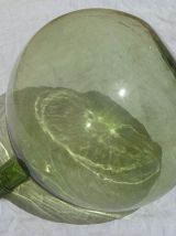 dame jeanne en verre , vintage