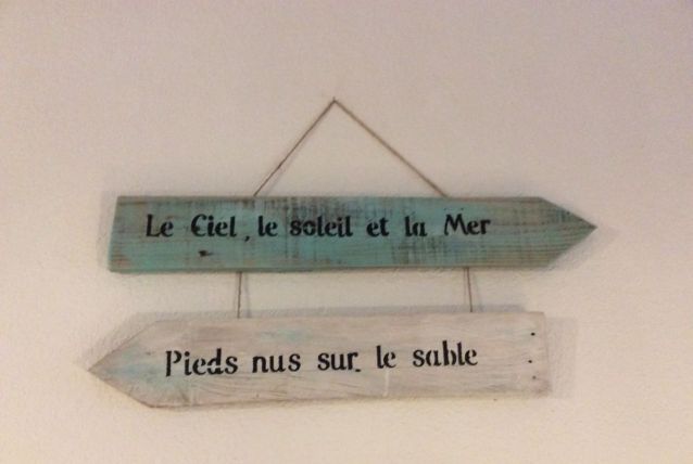 Panneau décoratif artisanal