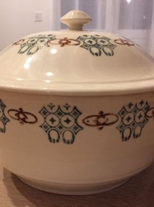 Soupière art nouveau Saint Uze