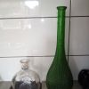 Grand Vase en verre vert
