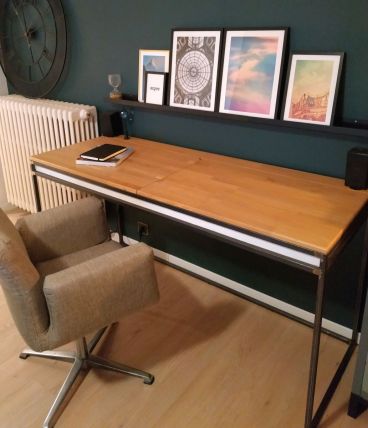 Bureau, style industriel épuré