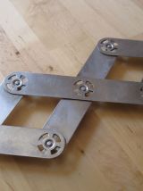 Dessous de plat de la marque SEB pliant en métal vintage