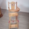 Chaise haute pour poupée