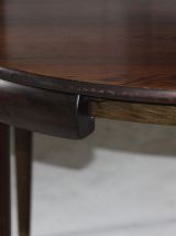 Hans Olsen - Frem Rojle - Table ronde et 6 chaises
