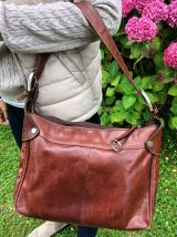 Sac Cuir Vintage Tony Perotti