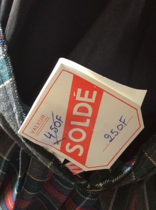 Jupe vintage tartan kilt