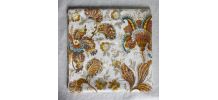 tissu d'ameublement à fleurs