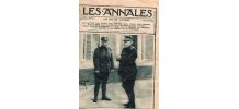 Les annales 1915 Général Pétain et Joffre page de couverture
