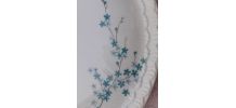 GRAND PLAT A TARTE PORCELAINE