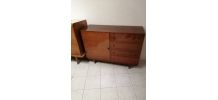 Belle commode 4 tiroirs et porte vintage