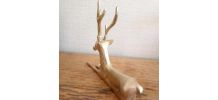 Cerf en laiton 
