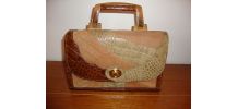 SAC A MAIN VINTAGE MARQUE GENUINE LEAYTHER EN CUIR     