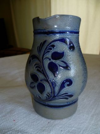 Pichet grès d'Alsace, R-P Schmitter, vintage